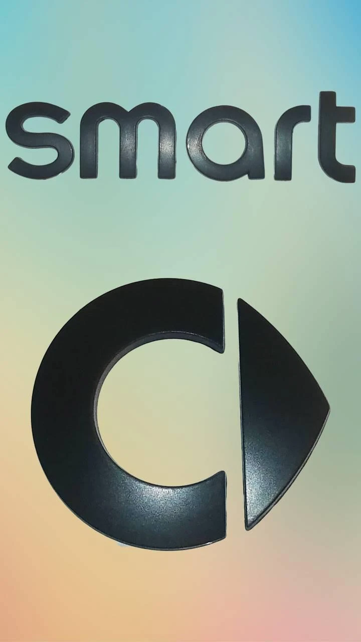 Conjunto de emblemas para capô e mala Smart